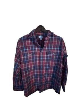 Carhartt S248 Loose Fit Heavyweight Flannel Long-Sleeve Plaid Shirt